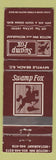Matchbook Cover - Swamp Fox Motor Inn Myrtle Beach SC