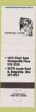 Matchbook Cover - Kartel's Restaurant North Ridgeville Strongsville OH