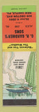 Matchbook Cover - CR Gardner's Sons New Castle PA