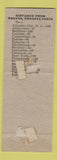 Matchbook Cover - Pennsylvania Dutch Motel Denver PA