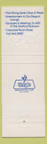 Matchbook Cover - Redwood Inn Restaurant Lounge Pittsburgh PA