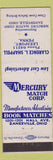 Matchbook Cover - Mercury Match Books Clarence Shappell Leesport PA