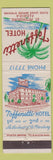 Matchbook Cover - Toffenetti Hotel St Petersburg FL
