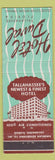 Matchbook Cover - Hotel Duval Tallahassee FL