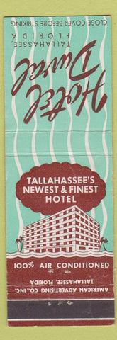 Matchbook Cover - Hotel Duval Tallahassee FL