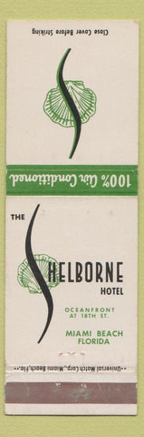 Matchbook Cover - Shelborne Hotel Miami Beach FL