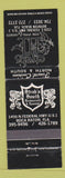 Matchbook Cover - Streb's III Restaurant Boynton Beach FL WEAR