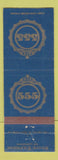 Matchbook Cover - State Express of London 555