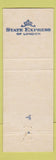 Matchbook Cover - State Express of London 555