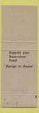 Matchbook Cover - HMCS Onatrio Canadian Military