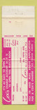Matchbook Cover - Cox's Boy's and Girls Store Mckeesport PA