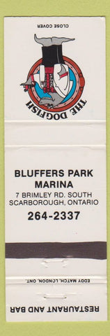 Matchbook Cover - The Dog Fish Restaurant Scarborough ON WEAR