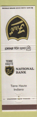 Matchbook Cover - First National Bank Terre Haute IN