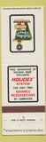 Matchbook Cover - Holiday Inn Rock Springs WY