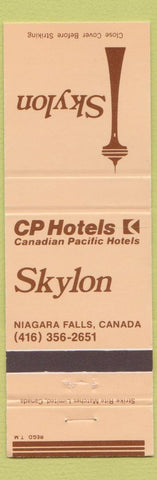 Matchbook Cover - Skylon Tower Niagara Falls ON