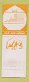 Matchbook Cover - Veeraswamy's Restaurant London UK England