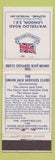 Matchbook Cover - Waterloo Road Union Jack Service Club London UK England