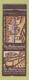Matchbook Cover - LA Mallorquina San Juan Puerto Rico