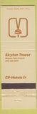 Matchbook Cover - Skylon Tower Niagara Falls ON
