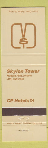 Matchbook Cover - Skylon Tower Niagara Falls ON
