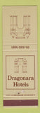 Matchbook Cover - Dragonra Hotels St Julian's Malta