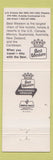 Matchbook Cover - Hitching Post Inn Cheyenne WY Best Western