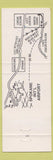 Matchbook Cover - North Shore Motor Hotel Coeur D Alene ID Best Western