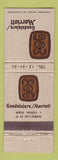 Matchbook Cover - Guadalajara Mexico Marriott Hotel