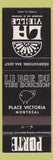 Matchbook Cover - Le Bar Du Tire Bouchon Montreal QC