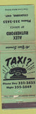 Matchbook Cover - Alex Rutherford BP oil gas Colborne ON WORN