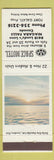 Matchbook Cover - Space Motel Niagara Falls ON