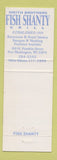 Matchbook Cover - Smith Brothers Fish Shanty Grill Port Washington WI