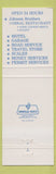 Matchbook Cover - Clearfield Truck Stop Clearfield PA