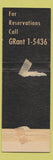 Matchbook Cover - Gateway Plaza Pittsburgh PA