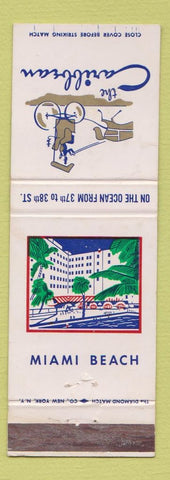 Matchbook Cover - The Caribbean Miami Beach FL WEAR