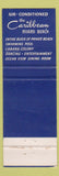 Matchbook Cover - The Caribbean Miami Beach FL WEAR