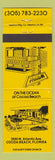 Matchbook Cover - Wakulla Motel Cocoa Beach FL