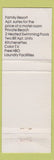 Matchbook Cover - Wakulla Motel Cocoa Beach FL