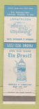 Matchbook Cover - Bavarian Village Restaurant Hollywood CA Beer Stein WEAR