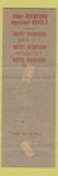 Matchbook Cover - Hotel Fort Pitt Pittsburgh PA