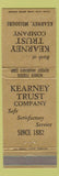 Matchbook Cover - Kearny Trust MO