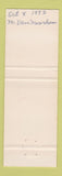 Matchbook Cover - Shell oil gas Farris Cuba MO