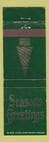Matchbook Cover - South Side National Bank ST Louis MO Christmas
