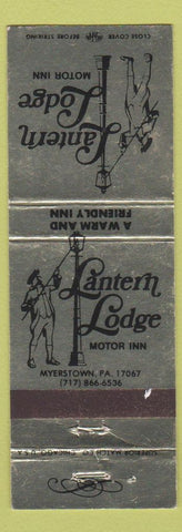 Matchbook Cover - Lantern Lodge Myerstown PA WEAR