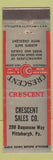 Matchbook Cover - Crescent Insulated Wire Pittsburgh PA