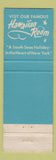 Matchbook Cover - Hotel Lexington New York City