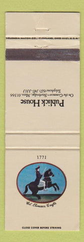 Matchbook Cover - Publick House Sturbridge MA