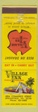 Matchbook Cover - Village Inn Pizza Springfield VA WEAR
