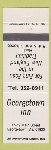 Matchbook Cover - Georgetown Inn MA