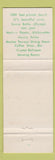 Matchbook Cover - Colonnades Beach Hotel Singer Island FL
